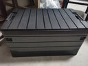 悦卡后备箱收纳箱车载储物箱车用折叠整理箱户外露营置物箱汽车用品 大号60L平盖黑灰+防水袋 实拍图