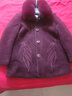 念予中老年女装冬装呢子大衣加厚秋冬外套奶奶70岁80妈妈装老年人衣服 深紫色 加绒 3XL 建议115-130斤 实拍图