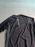 李宁（LI-NING）泳衣冲浪服潜水服男长袖防寒游泳上衣冲浪服速干衣078 黑色 3XL 实拍图