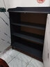 赛初 轻奢餐边柜碗柜客厅靠墙收纳柜多功能储物柜现代简约茶水柜酒柜 【三门一抽】天空灰120*40*93 实拍图