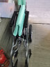 三贵miki轮椅老人折叠轻便小轮老年残疾人手推超轻量航钛铝合金免充气实心胎CRT-2 【轻便折叠8.7KG】CRT-2绿色 晒单实拍图