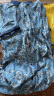 蓝地（LANDI）桑蚕丝印花撞色短袖连衣裙女2023夏季新款高腰真丝裙子 花色 L 晒单实拍图