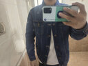 森马森马牛仔外套男夹克春秋季翻领茄克ins潮上衣韩版纯棉衣服 牛仔深蓝0840 XL 实拍图
