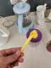 格林博士奶粉勺助手魔力奶粉勺子量勺4.5克磁力吸不沾手长柄辅食勺婴儿米 4.5克30ml黄色（1个装） 实拍图