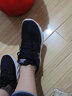361°女鞋运动鞋女跑步鞋新款361度女鞋旅游鞋春季网面透气休闲鞋子 曜石黑/361度白 39 实拍图