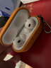 御森迪 AirPodsPro2保护套皮革无线耳机套陈苹果airpods3代新款皮质全包防摔男纯色二代 【花菱橙-不掉盖】高档皮革丨送防丢挂钩 苹果 AirPods Pro 第二代 实拍图