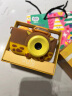 凯蒂卡乐（KIDDYCOLOR）儿童相机 小孩玩具生日礼物4800W双摄WIFI传输64G内存卡 萌小鹿 实拍图