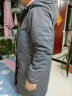 衣典零一（LEDIALYI）羽绒棉服女中长款2023冬季女装新款时尚休闲中年棉袄棉衣加厚外套 烟灰色 L（建议110-120斤） 晒单实拍图