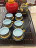 豪峰实木茶盘2025新款茶具套装家用茶托盘储水排水茶台干泡父亲节礼物 精选款棕色实木马到茶盘51*32cm 实拍图