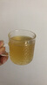 忆壶茶 功夫茶杯套装加厚耐热玻璃茶杯品茗杯带把手水杯主人杯家用杯架 【含杯架】100ML透明色光面款6只 实拍图