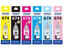 爱普生（EPSON）T674原装墨水6色套装适用L805 L1800 L850 L810 L801打印机 T674六色墨水套装 实拍图