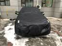 牧安奔驰c200l车衣e300l车罩glc gla c级e级s级牛津布防雨防晒车套 黑色加绒款 实拍图