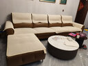 欣雨禾皮沙发专用垫 真防滑坐垫冬季透气布艺简约组合沙发保护套罩四季 防滑升级巧克力色 定制专拍 实拍图