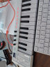 midiplusX8 X6 PRO 半配重MIDI键盘88 61 49键 专业编曲控制器键盘 37键白色X3 MINI【mini琴键】 +踏板 实拍图