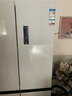 上菱510升十字对开门60cm超薄平嵌四开门冰箱一级变频风冷无霜底部散热全空间净味大容量家用电冰箱 BQE510PWFL（岩白） 实拍图