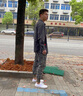 花花公子衬衫男长袖春夏季新款韩版潮流格子衬衣休闲百搭外套帅气打底工装 8823灰色 L/170 实拍图