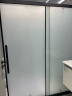 箭牌 黑色纳米整体淋浴房隔断一字形太空铝8MM钢化玻璃干湿分离浴室 定制款1.6-1.69M宽（一固一移） 晒单实拍图