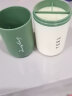 加加林（JAJALIN）旅行洗漱杯可拆2个刷牙杯牙缸创意简约牙具盒旅游胶囊洗漱杯 胶囊杯绿色 实拍图