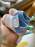 卡特兔童鞋婴儿学步鞋秋季儿童凉鞋软底网面宝宝鞋男女童幼儿园室内鞋 白天蓝 19 内长12.0cm 脚长11.0-11.5 实拍图