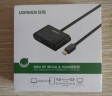 绿联 Mini DP转HDMI VGA DVI三合一转换器 4K雷电2扩展器坞适用苹果微软Surface笔记本电脑连接显示器投影仪 实拍图