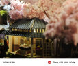 我の屋DIY小屋盒子剧场樱花之境粉色少女玩具手工制作模型摆件生日礼物 实拍图