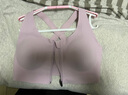 ubras中高强度运动文胸女士内衣女无钢圈美背胸罩 元气粉色 M  实拍图