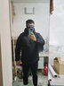Rab秋冬男士700蓬羽绒疏水硬壳连帽外套防撕裂保暖羽绒服 QDB-49 黑色/BLK L 实拍图