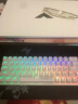 e元素 Z-11机械键盘 小型61键热插拔双色拼色键盘 笔记本电脑办公便携发光键盘有线 全白63键三模RGB【红轴】 实拍图