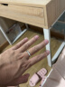 六福珠宝 纯结系列Pt990婚嫁铂金戒指女款 计价 HEP40008 14号-约3.68克 晒单实拍图