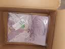 美标商场同款送礼真丝睡衣女春秋100%桑蚕丝绸性感外穿本命年红家居服 灰紫 XL (170/92A) 实拍图
