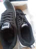 美思鸟（MEISINIAO）运动鞋子女休闲鞋女大码鞋秋季跑步鞋软底透气网鞋学生气垫旅游鞋 黑白（加绒） 38 实拍图