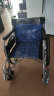 衡互邦 轮椅折叠老人坐便椅 轻便轮椅带坐便轮椅车 残疾人手推车 HHB-03 蓝色透气网面软面无坐便 实拍图