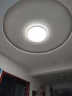 雷士（NVC）吸顶灯中国风木艺阳台过道卧室圆形灯具超薄经典复古WHXD36F/F-03 实拍图