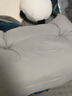 南极人（NanJiren） 床头靠垫双人软包榻榻米大靠背三角靠垫沙发靠腰背长条床头靠枕 YG时尚灰-磨毛四季款】 100cm*12cm 枕套 长100宽12高40 实拍图