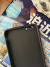 墨迪适用苹果6splus手机壳iPhone6/6s直边液态硅胶保护套6p全包防摔简约纯色磨砂硅胶软壳 苹果6p/6splus【经典黑】磨砂手感 实拍图