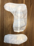 德力普（Delipow）防雨鞋套 男女加厚底防水防雪防滑高筒便携式雨具雨靴套非一次性 加厚底雨鞋【白色】 XL(适合41-42码) 实拍图