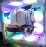 ID-COOLING（酷凛）7热管双塔式电脑CPU风冷散热器 12CM风扇  适用LGA1200/1700/AM4/5 SE-207-XT SLIM SNOW 实拍图