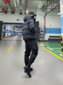耐克（NIKE）短款羽绒服男士新款运动服户外连帽防风衣保暖夹克外套 新到货/黑色经典款 L (175/92A) 实拍图