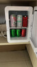 新飞 （Frestec）车载冰箱办公室迷你小冰箱母乳冰箱小型家用宿舍单门式车冷暖箱 皓月白强冷芯数显款 车家两用 12L 实拍图
