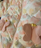 戴维贝拉（DAVE＆BELLA）冬季新款儿童白鸭绒羽绒服三防小童外套宝宝连帽上衣女童衣服 花朵印花【现货】 80 cm（建议身高73-80cm） 实拍图