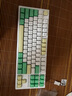 RK ROYAL KLUDGE R87机械键盘电竞游戏专用电脑办公有线客制化87键青轴茶轴银轴全键热插拔白色 如茵-冰蓝光-有线单模 青轴(50gf段落) 实拍图