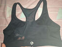 骆驼（CAMEL）运动内衣女跑步瑜伽健身外穿背心文胸 J0S1QL9905 黑色 M 实拍图