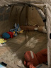 DOD 日本精致户外野营儿童帐篷游戏屋室内女男孩宝宝玩具屋T1-750-TN 卡其色T1-750-TN 实拍图