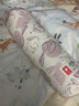 babycare 宝宝安抚枕婴儿多功能睡觉抱枕夏季透气枕头儿童玩具 【新品】诺尼娜小兔34*12cm 实拍图