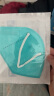 御药坊 n95医用口罩医用防护五层折叠式双层熔喷布 防细菌独立装无菌口罩绿色50只 实拍图