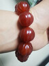 万宗红灯笼天珠红玛瑙手串男20mm红玉髓大珠手链佛珠雕刻珠送礼 实拍图