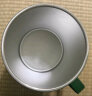 无印良品（MUJI）不锈钢双层马克杯 大容量男女办公学生水杯茶杯咖啡杯 白色 490ml 实拍图