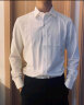 南极人衬衫男 夏季正装衬衫外套商务休闲西装纯色修身衬衣衬衫男2XL 晒单实拍图