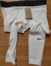 耐克（NIKE）男健身裤 春秋紧身训练裤 弹力贴身 FB7953-100 白 2XL   实拍图
