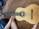 阿尔达米拉Altamira古典吉他亮光跨界古典  考级高端全单演奏级尼龙弦木吉他 Basico+ 红松沙比利木面单 36寸 经典原声款 实拍图
